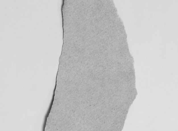 Ein Stück graues Papier