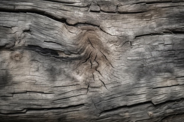 Ein Stück Holz, in das generative KI geschnitzt wurde