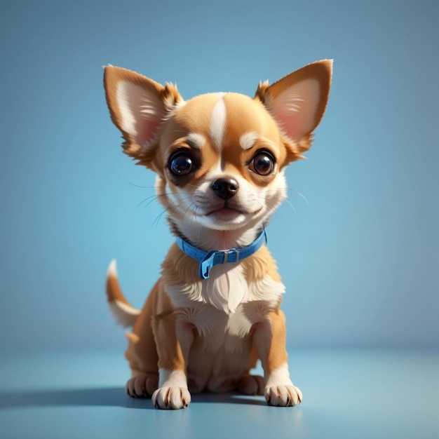 Ein süßer Chihuahua mit großen Augen