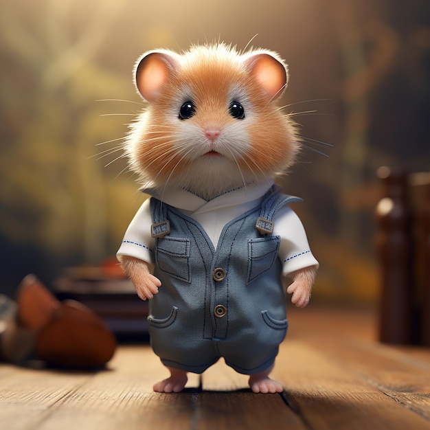 Ein süßer Hamster