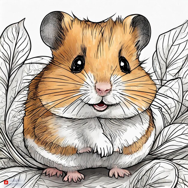 ein süßer Hamster