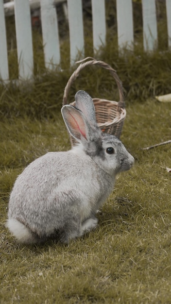 ein süßes Kaninchen