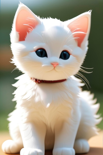 Ein süßes kleines Kätzchen