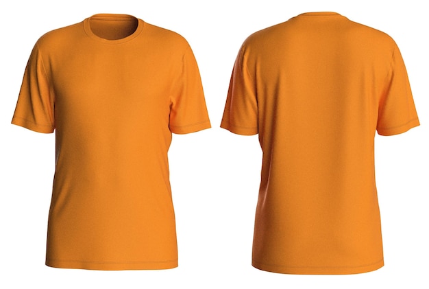 ein T-Shirt mit der Rückseite, die den Rücken und die Rückseite zeigt