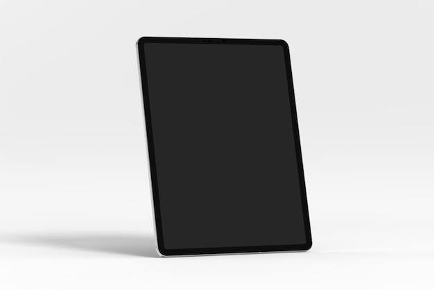 Ein Tablet mit schwarzem Bildschirm