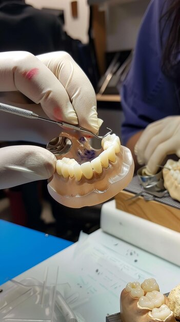 Ein Tag im Leben eines Zahnlabortechnikers hinter den Kulissen Präzision