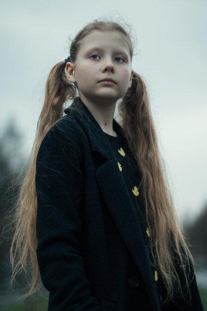 Foto ein teenager-mädchen