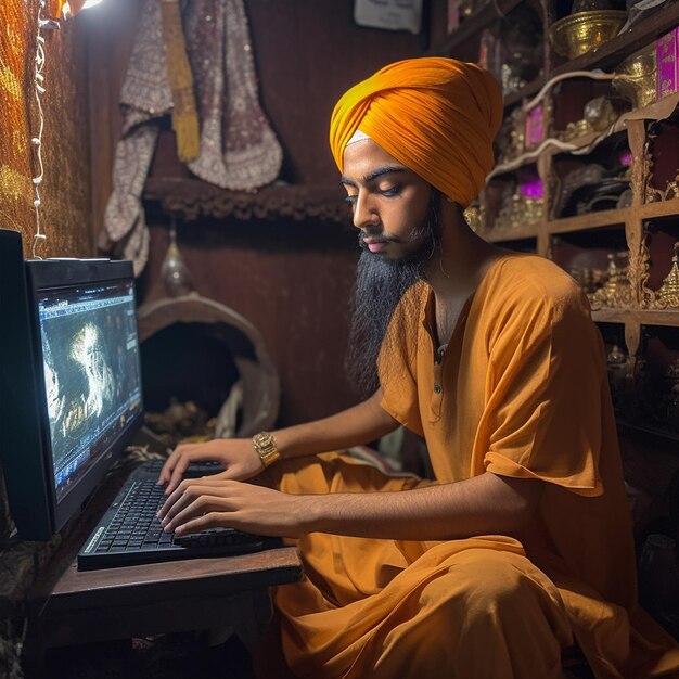 Ein Unternehmer-Sikhismus