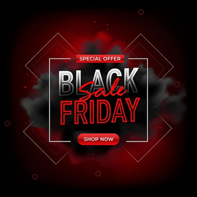 ein Verkaufsschild mit der Aufschrift Black Friday Sale