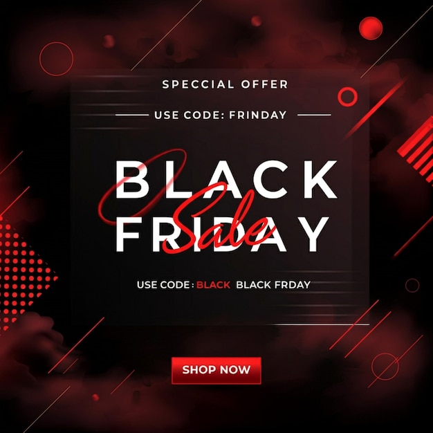 ein Verkaufsschild mit der Aufschrift Black Friday Sale