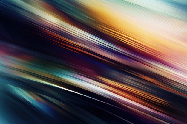 Foto ein verschwommenes bild einer generativen ki mit mehrfarbigem hintergrund
