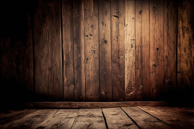 Ein Vintage-Hintergrund aus Holz