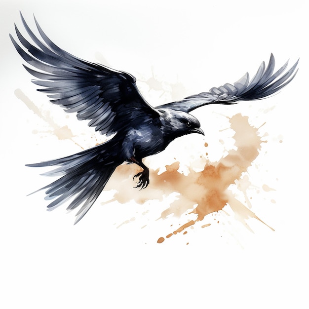 ein Vogel-Tattoo-Design