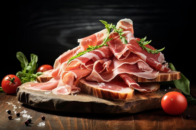 Ein Vorgeschmack auf italienische Prosciutto-Perfektion