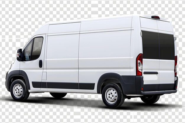 ein weißer Van mit dem Wort Camper auf der Rückseite
