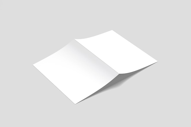 ein weißes Stück Papier mit einem weißen Quadrat darauf