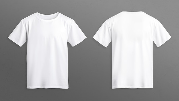 Foto ein weißes t-shirt mit dem wort t-shirt darauf.
