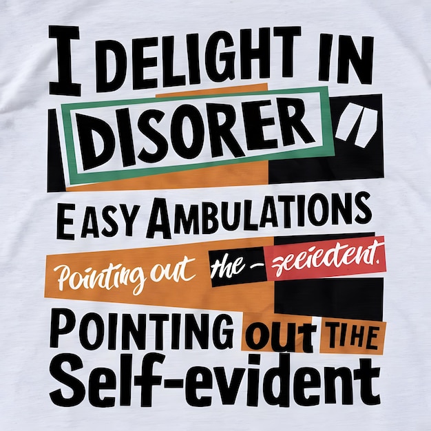 ein weißes T-Shirt mit den Worten "Ich glaube an Quoten"