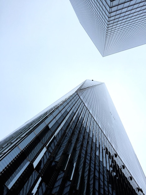 Foto ein welthandelszentrum gegen den himmel