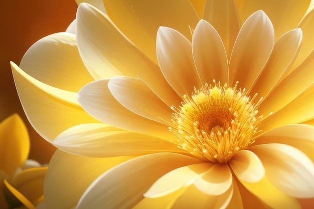 Ein wunderschöner gelber Blumen-Hintergrund