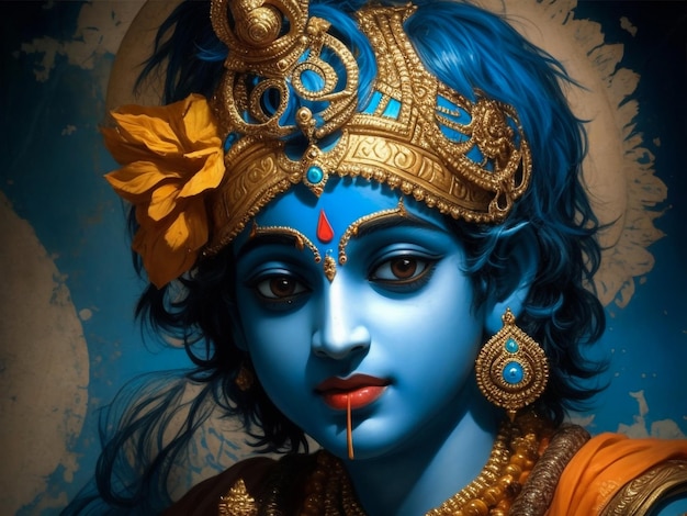 Ein wunderschöner Krishna