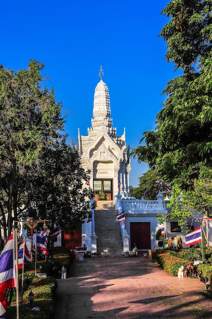 Ein wunderschöner Panoramablick auf Ayutthaya Thailand