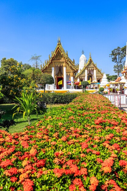 Ein wunderschöner Panoramablick auf Ayutthaya Thailand