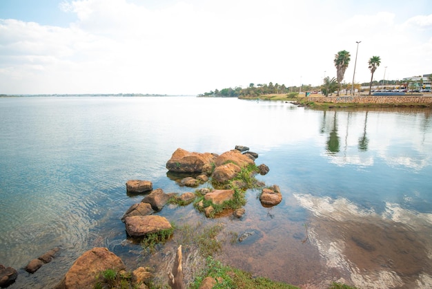 Ein wunderschöner Panoramablick auf die brasilianische Hauptstadt Brasilia