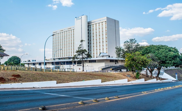 Ein wunderschöner Panoramablick auf die brasilianische Hauptstadt Brasilia