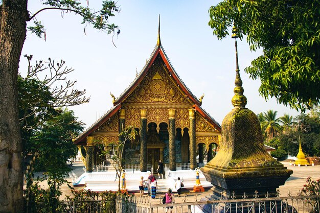 Ein wunderschöner Panoramablick auf Luang Prabang Laos