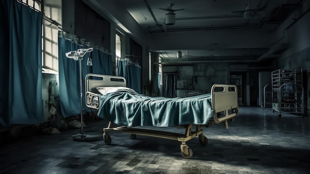 Ein Zimmer in einem Krankenhausfoto