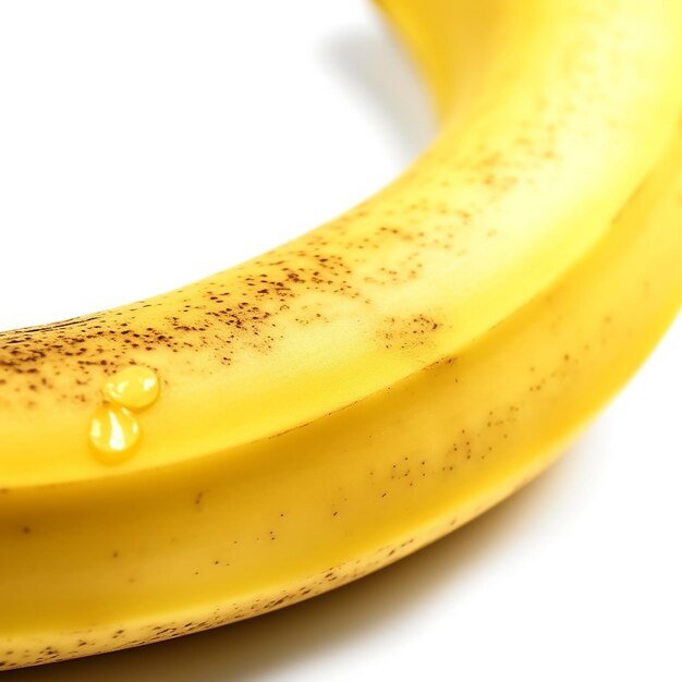 eine Banane mit einem braunen Fleck