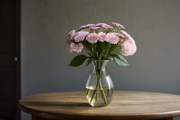 Foto eine blume in einer vase