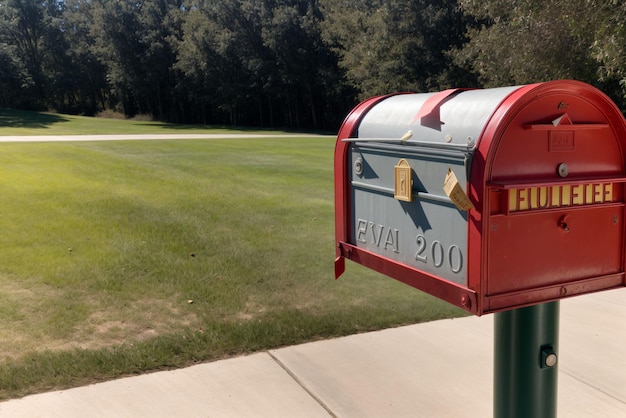 Eine Briefkastenfahne hob sich und löste eine flatternde Welle von Liebesbriefen aus