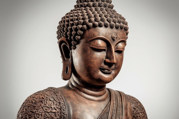 Eine Buddha-Statue