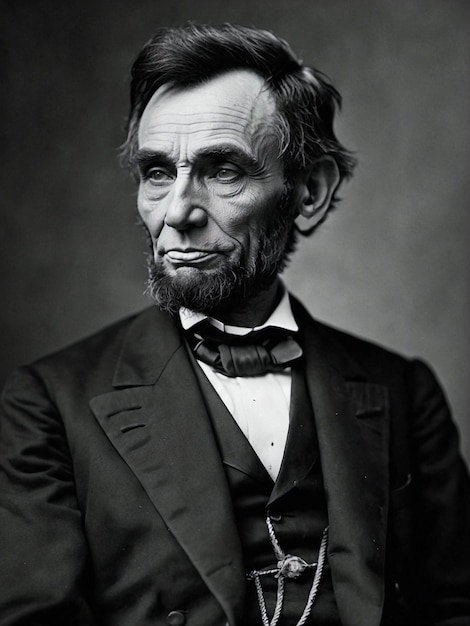 Eine charismatische und rätselhafte Figur Abraham Lincoln strahlt Charme und Intelligenz aus 03