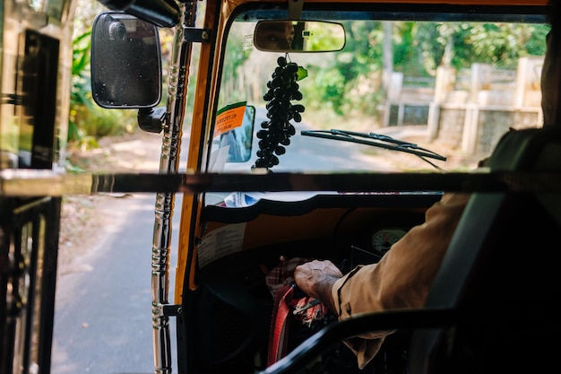 Eine Fahrt mit einem Autorikshaw-Tuk-Tuk