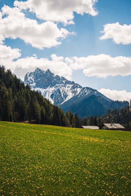 Eine fantastische Aussicht auf den Pass Giau