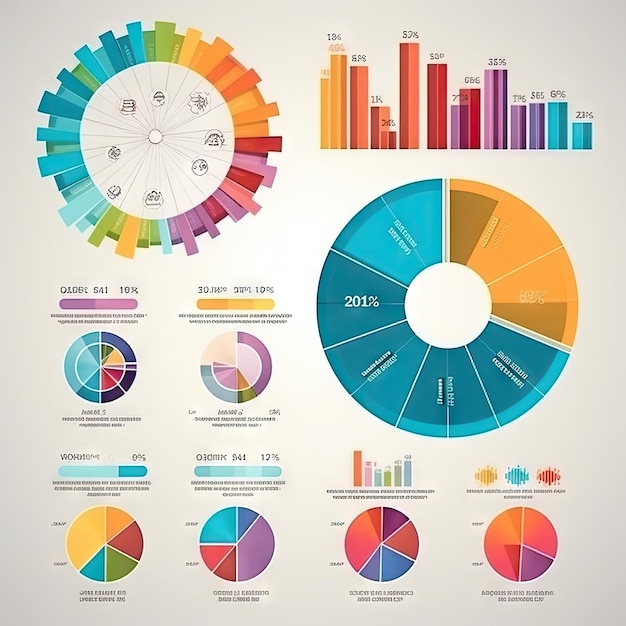 Eine farbenfrohe Grafik mit dem Jahr 2013 darauf