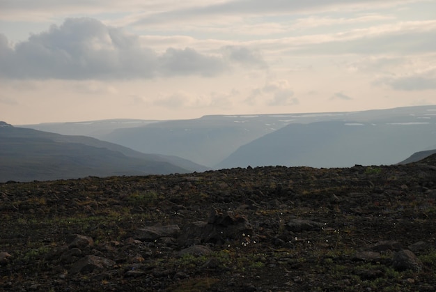 Eine felsige Landschaft