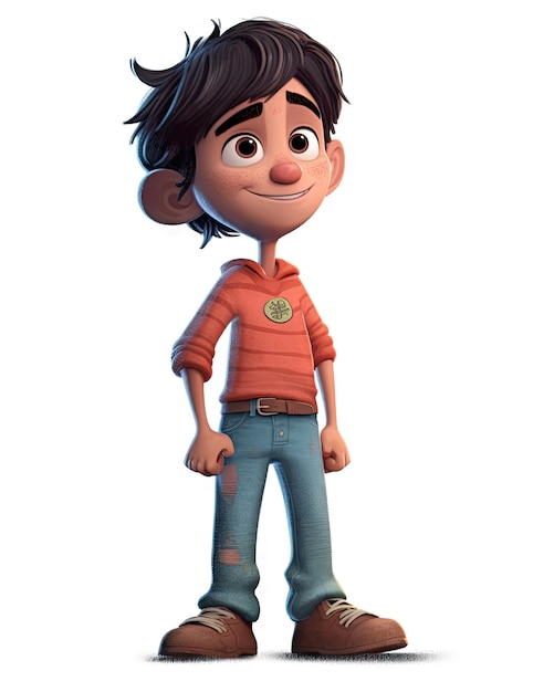 Eine Figur aus dem Animationsstudio des Films Pixar