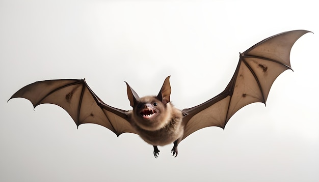 eine Fledermaus mit einem Mund, auf dem steht fledermaus