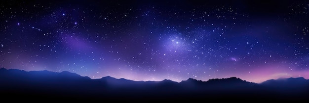 Eine friedliche Nacht, in der man die Sterne beobachtet Hintergrundbild Hintergrundbild