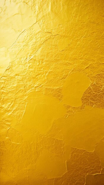 eine gelbe Wand mit einem textierten Hintergrund und einer goldenen Farbe