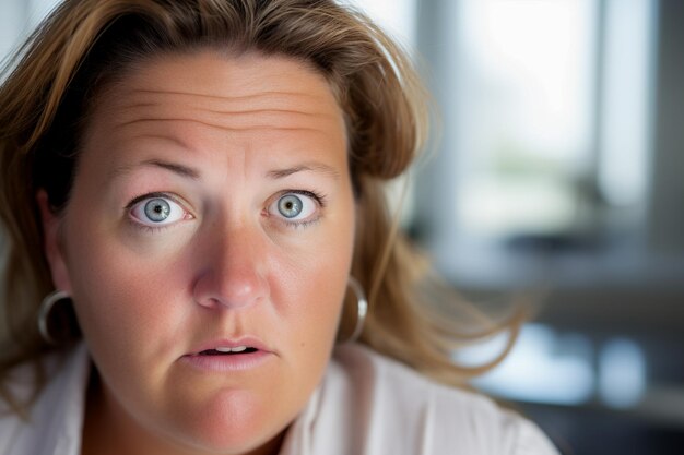 Foto eine geschäftsfrau-managerin in formeller kleidung in ihrem geschäftsbüro