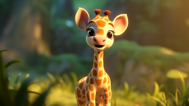 Eine Giraffe aus dem Film Giraffen'Giraffen'