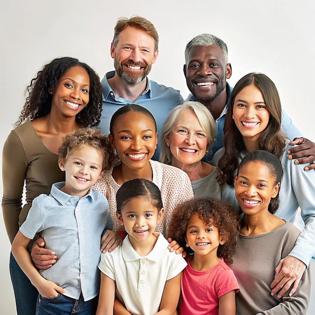 Eine glückliche Familie