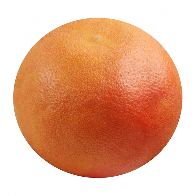 Eine Grapefruit isoliert.