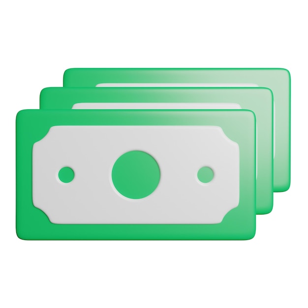 eine grüne Dollarnote mit grünem Hintergrund