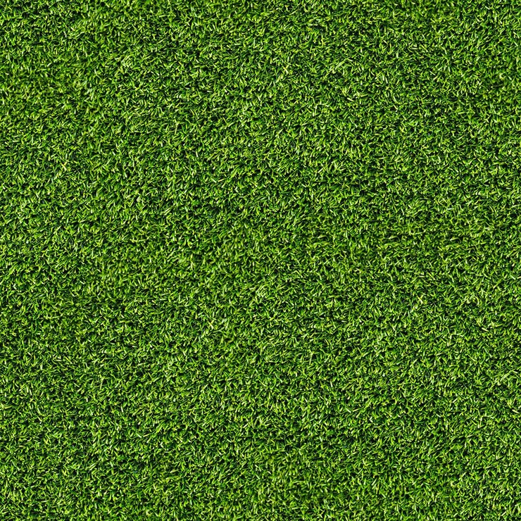 Foto eine grüne graswand, die mit grünem gras bedeckt ist